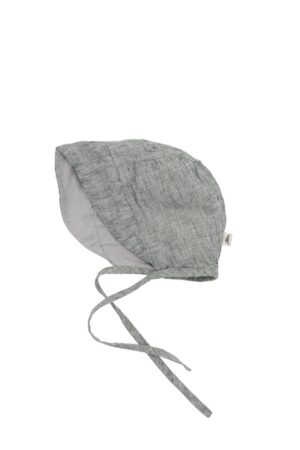 Bicolor Reversible Brimmed Bonnet