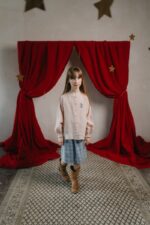 Shirt Evelyn with Shirring Cuffs