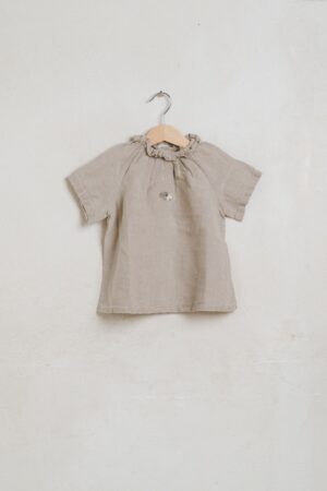 Ruffle Tunic Layla with Short Sleeves