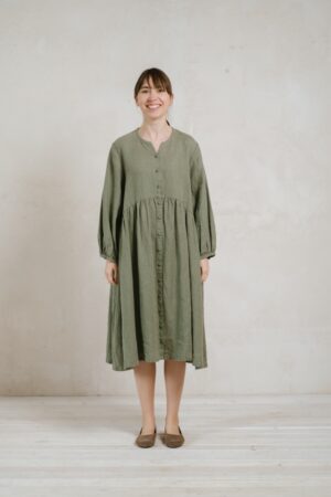 Warm Dress Birdie with Bishop Sleeves