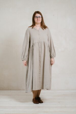 Warm Dress Birdie with Bishop Sleeves