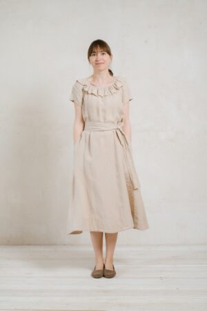 Oversized Dress Lucy with Short Sleeves